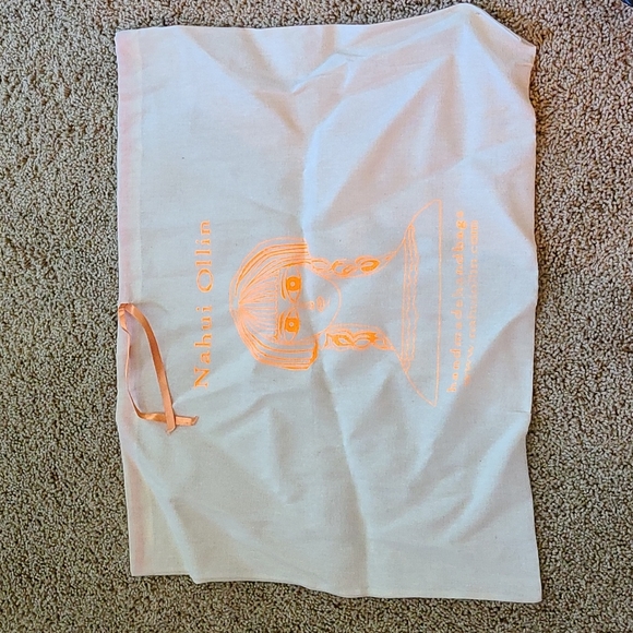 Nahui Ollin candy wrapper Peace & Love Pattern with storage bag - Picture 8 of 8